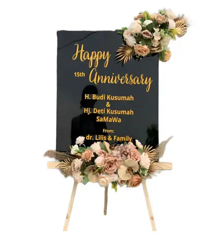 Papan Bunga Akrilik Ngargoyoso